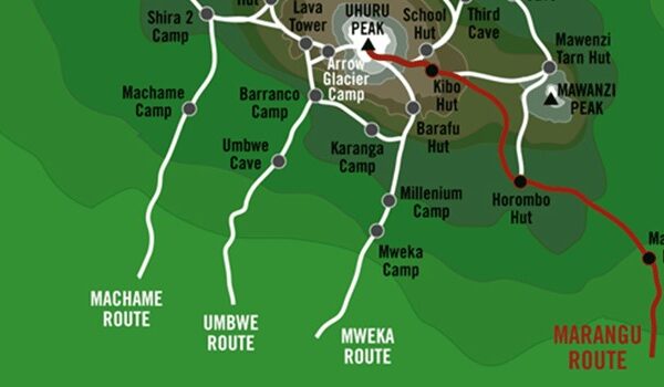 6 DAYS MARANGU ROUTE-MT KILIMANJARO TREKKING
