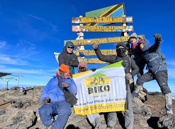 08 DAYS KILIMANJARO MOUNTAIN TREKKING VIA LEMOSHO ROUTE