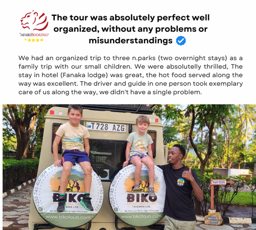 Family Safari with Biko Adventures Tours!